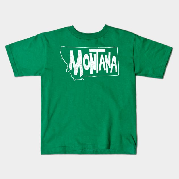 Montana Kids T-Shirt by thefunkysoul
